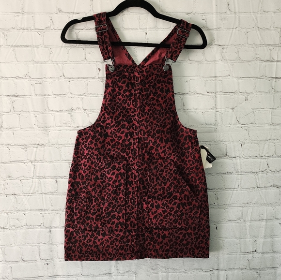 Vanilla Star Skirt Overalls velvet cheetah print - Picture 3 of 8